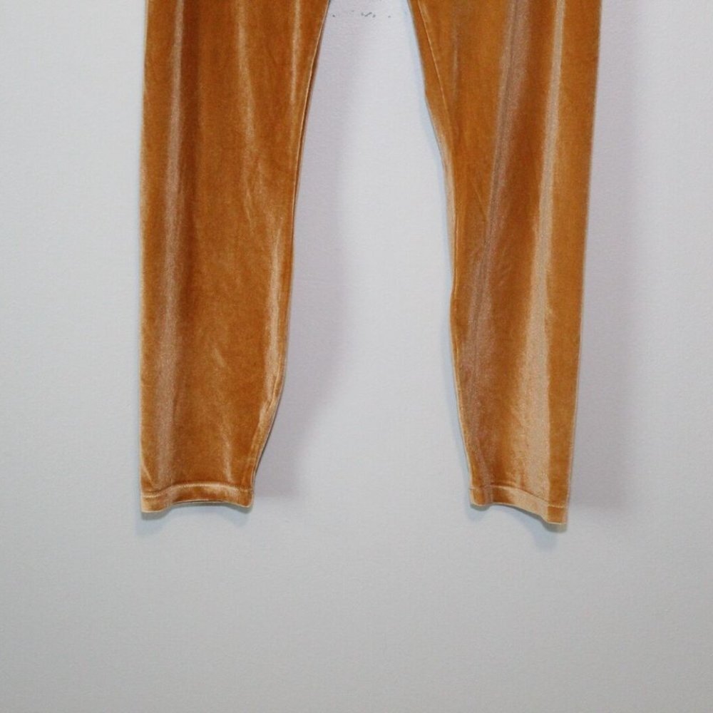 ✨2/$20 Fabletics Emma Velour Legging Pants Light Honey Women's Size Large H13627 - Picture 5 of 11